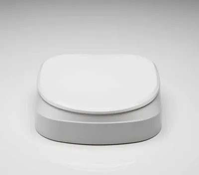 Produktbild von AQUATEC 90 Ergo Toilettensitz-,Erhöhung m.Deckel,