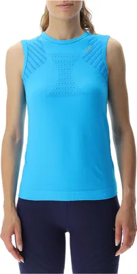 Produktbild von UYN Workhard ärmelloses Trainingsshirt Damen blue danube XS