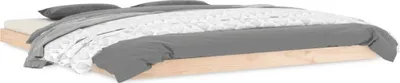 Image de vidaXL Lit en bois massif 180x200 cm pin