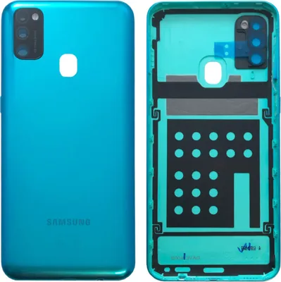 Image de Couvercle de batterie Samsung pour Galaxy M21 M215F, vert, neuf