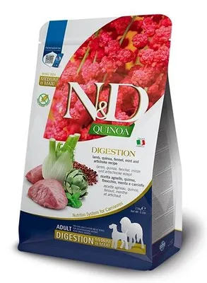 Produktbild von Farmina Pet Food N&D Quinoa, Adult, Groß (26-44 kg), Mittelgroß (11-25 kg), Lamm, 7 kg