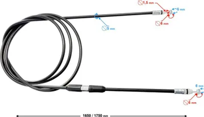 Produktbild von X-trail 125 Sitzbankkabel