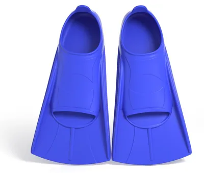 Image de Inovra - Palmes en silicone pour enfants et adultes - Palmes courtes