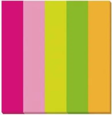 Image de Bandes autocollantes Fluorescentes 76x15mm D6015