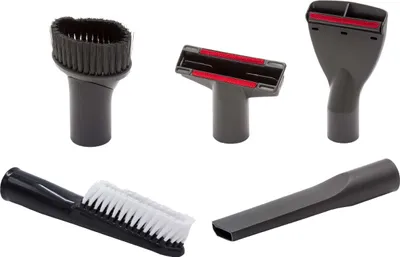 Produktbild von vhbw 5-tlg. Düsen-Set kompatibel mit Kärcher NT 75/1 Tact ME TE H, SE 2001, NT 55/1 Tact BS, NT 55/1 Tact TE M Staubsauger - 35 mm Rot Grau Weiß