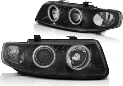 Zdjęcie produktu dla Reflektory CCFL Angel Eyes do Seat Leon 1M / Toledo 1M rok 99-06 czarne