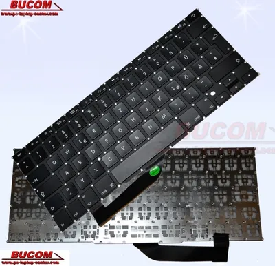 Produktbild von Apple Macbook PRO 15" Retina A1398 DE deutsche Tastatur Keyboard MC975 MC976