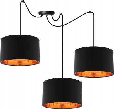 Image de Spider Suspension Lustre Golden Center Led