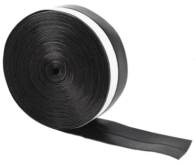 Obrázek produktu pro 5 m 25 mm samolepicí těsnění dveří a oken proti hluku, prachu, těsnicí páska (černá)