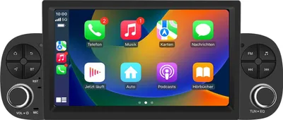 Obrázok produktu pre 64GB 7" Android Autorádio Fiat Panda 2011-2020 Carplay Navigácia Android Auto Bluetooth