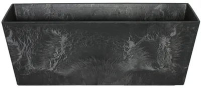Produktbild von Artstone Blumenkasten Ella 55cm 17 x 17 cm, schwarz