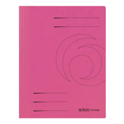 Produktbild von herlitz Schnellhefter Quality Karton pink DIN A4