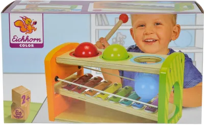Produktbild von Eichhorn Color, Xylophon Klopfbank; 100002233