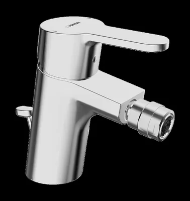 Immagine prodotto di HANSA HANSAPRIMO robinetterie pour bidet, avec vidage, saillie : 107mm, 49433203, 49433203