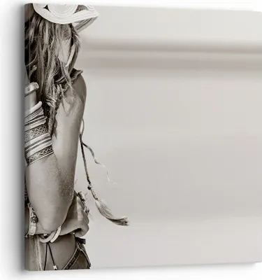 Produktbild von Bild auf Leinwand - Leinwandbild - Einteilig - Frau Armband Jahrgang - 30x30cm - Wand Bild - Wanddeko - Wandbilder - Leinwanddruck - Bilder - Wanddekoration - Leinwand bilder - Wandbild - AC30x30-4839