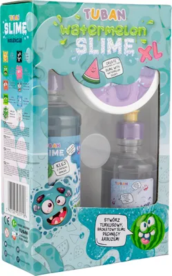 Produktbild von TUBAN Super Slime-Set „Wassermelone“ XL