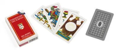 Immagine prodotto di carte da gioco Piacentine91 mm PVC rosso 40 pezzi