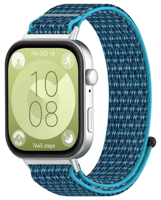 Obrázek produktu pro Nylonový řemínek pro chytré hodinky s suchým zipem pro Huawei Watch Fit 5, 4, 5 4 Pro a 3