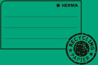 Produktbild von HERMA Heftschoner aus Papier DIN A5 dunkelgrün