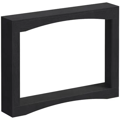 Produktbild von Konsolentisch 100 cm schmal Vintage Holz Schwarz