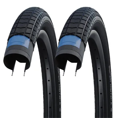 Produktbild von 2x Schwalbe Super Moto-X 70-584 Drahtreifen RaceGuard 27.5x2.80 Fahrradreifen