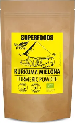 KURKUMA MIELONA BIO 200 g - BIO PLANET SUPERFOODS