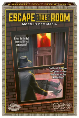 Productafbeelding van 76535 Escape the Room: Mord in der Mafia. Los je de zaak op en ontsnap levend! Een spannend escape-spel voor thuis