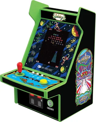 Produktbild von My Arcade GALAGA Micro Player Pro, Mehrfarbig, Home button, Schaltfläche Start, 6,98 cm (2.75"), 3,5 mm, USB / Batterie, AA