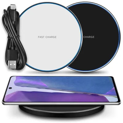 Produktbild von QI Ladematte 15W Ladestation für Samsung Galaxy Note 20 Ultra Ladegerät Laden