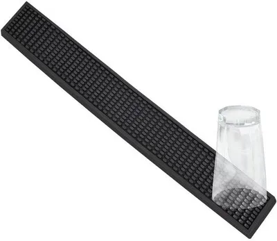 Obrázek produktu pro Černá ochranná fólie do kuchyně – 8 x 60 cm – s silikonovým povrchem