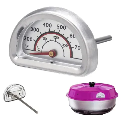Productafbeelding van Thermometer voor het meten van temperaturen - Meetbereik: 0-400°C - Accessoire voor campingovens