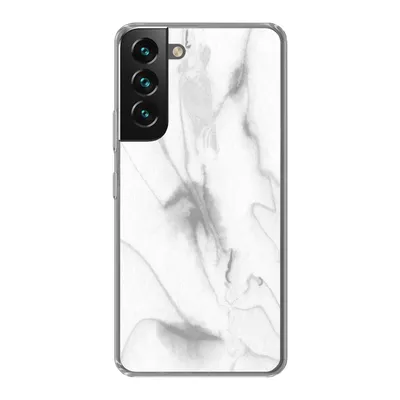 Produktbild von MuchoWow® Handyhülle Schutzhülle Hülle für Samsung Galaxy S22 Marmor - Grau - Weiß - Abstrakt - Marmoroptik Silikon Softcase Handy Hülle - Mobiltelefonhülle
