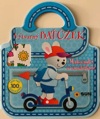 Obrázek produktu pro Výtvarný batůžek - Malovánky se samolepkami