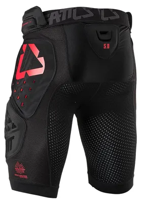 Produktbild von Leatt Impact 3df 5.0 Schutzshorts Schwarz L Schwarz L