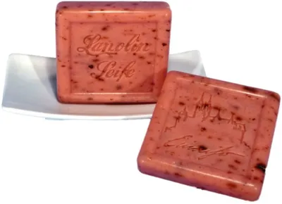 Produktbild von 2x Lanolinseife Englische Rose mit Motiv Doppelpack