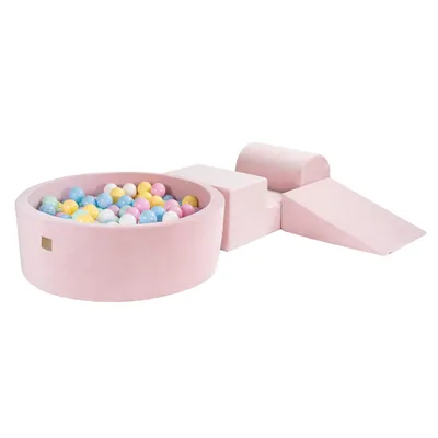 Produktbild von Schaumstoff Bausteine Kinder mit Bällebad - Softbausteine Baby