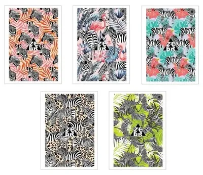 Productafbeelding van A5 notitieboekje/60 pagina's, gestreept, merk Zebras (10 stuks) - "Het Beloofde Land"