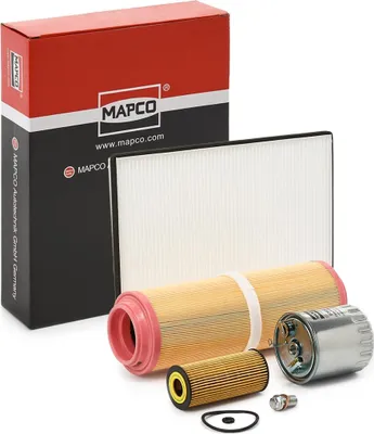 Produktbild von MAPCO Filterset Inspektionspaket Filtersatz passend für MERCEDES-BENZ A-Klasse (W168)