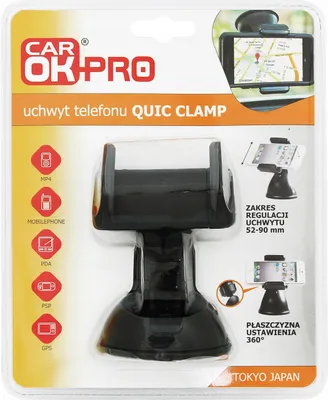 Image de Support de téléphone de voiture avec ventouse 52-90 mm