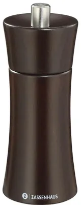 Imagen del producto de Zassenhaus, molinillo de pimienta, modelo FRANKFURT, 14 cm, color wengué, referencia 22247, código 4006528022247