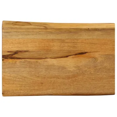Obrázek produktu pro Stolní deska 70 x 40 x 3,8 cm živá hrana mangovníkové dřevo