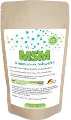 Produktbild von MSM (Methylsulfonylmethan) Pulver 1000 g