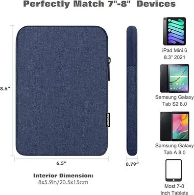 Immagine prodotto di Borsa impermeabile per notebook da 7-8 pollici