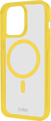 Produktbild von SBS TEMAGCOLIP1661PY Handy-Schutzhülle 16 cm (6.3") Cover Transparent, Gelb