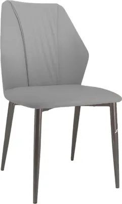 Zdjęcie produktu dla Eetkamerstoelen Lavio - Zestaw 2 sztuk - Eleganckie krzesło do kuchni lub restauracji - Lounge - Ciemnoszary