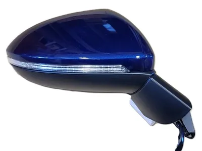 Produktbild von Außenspiegel Spiegel elektrisch rechts VW GOLF SPORTSVAN, 02.14- LD5Q BLAU