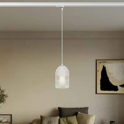 Immagine prodotto di Creative Cables - Lampada a sospensione con paralume Ghostbell per binario -lampadina non inclusa