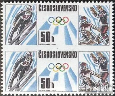 Produktbild von Briefmarken Tschechoslowakei 1988 Mi 2941Du/Do (kompl.Ausg.) postfrisch Spiele