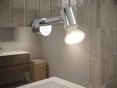 Produktbild von Trio Lorenzo Wandleuchte Metall Chrom
