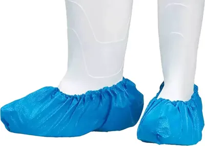 Produktbild von MED COMFORT PE-Überschuhe blau, 15 x 42 cm